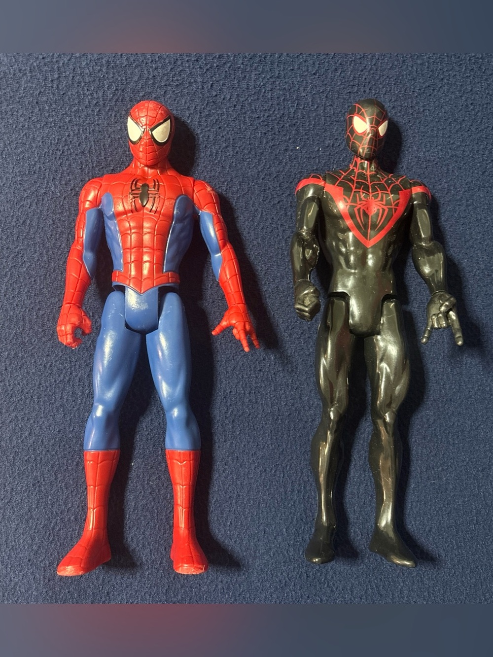 Black and Red Spider-Man Action Figure